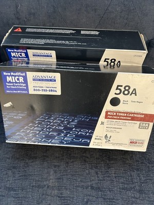 Advantage Laser Products MICR 58A Black Toner CF258A for HP M404 M428