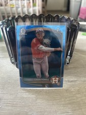 2025 Bowman Chrome Sapphire Caden Powell 1st Prospect Astros BCP-212