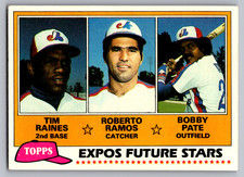 1981 TOPPS #479 TIM RAINES MONTREAL EXPOS ROOKIE