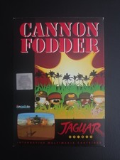 Cannon Fodder Atari Jaguar Boxed Complete In Mint Condition