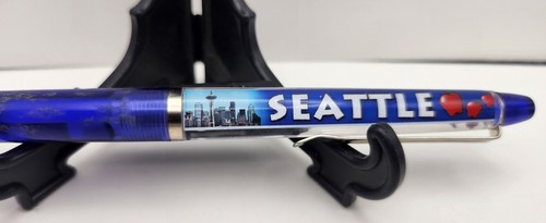 Seattle Washington City Skyline Moving Whale Floaty Pen - Picture 2 of 5