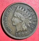 1901 US Indian Head Cent! XF Details! SHARP! Old US Coin!
