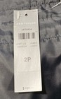 Ann Taylor Women's NWT Eyelet Lace Hem Dark Wash Cropped Pants Petite 2P — photo 6