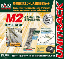 KATO N Gauge M2 Endless with Standby Line Basic Set Master 2 20-853 Model Train
