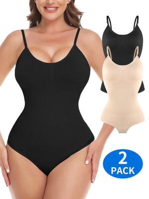 Shapewear Bodysuit for Women Tummy Control Body Shaper Snatched High Waist Body 