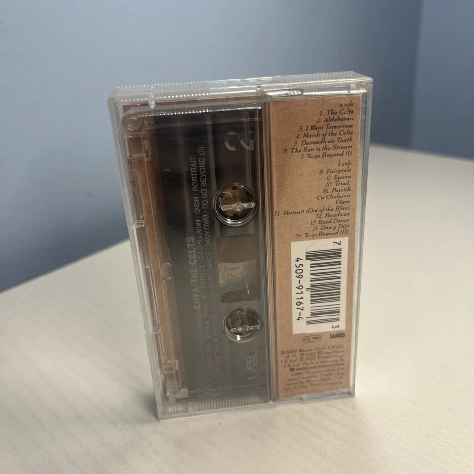 Enya – The Celts - Cassette Tape Album - 1987 - Image 3 of 3