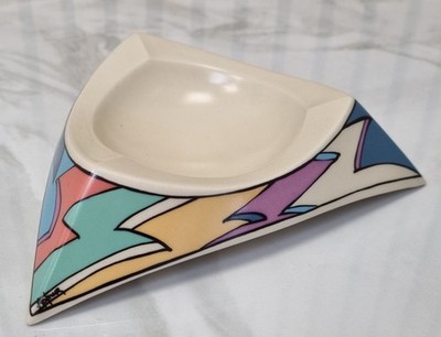 Rosenthal studio-linie Postmodern Ascher Dreieck Latimer Vintage 1980er Memphis