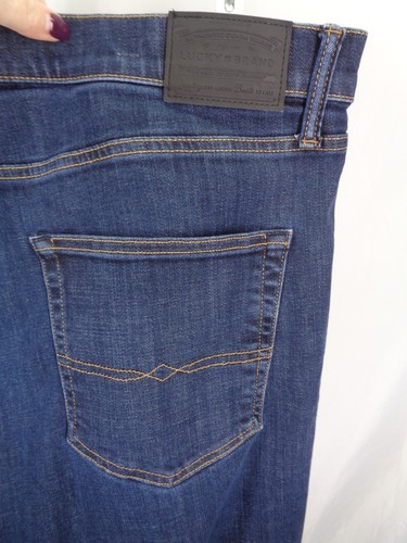 Lucky Brand 410 Athletic Straight Jeans Tag Size 42 x 30 - Picture 5 of 11