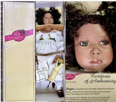 ELITE DOLLS ARTIST CHRISTINE ORANGE GOLDILOCKS SERIES “MAYA” w/COA