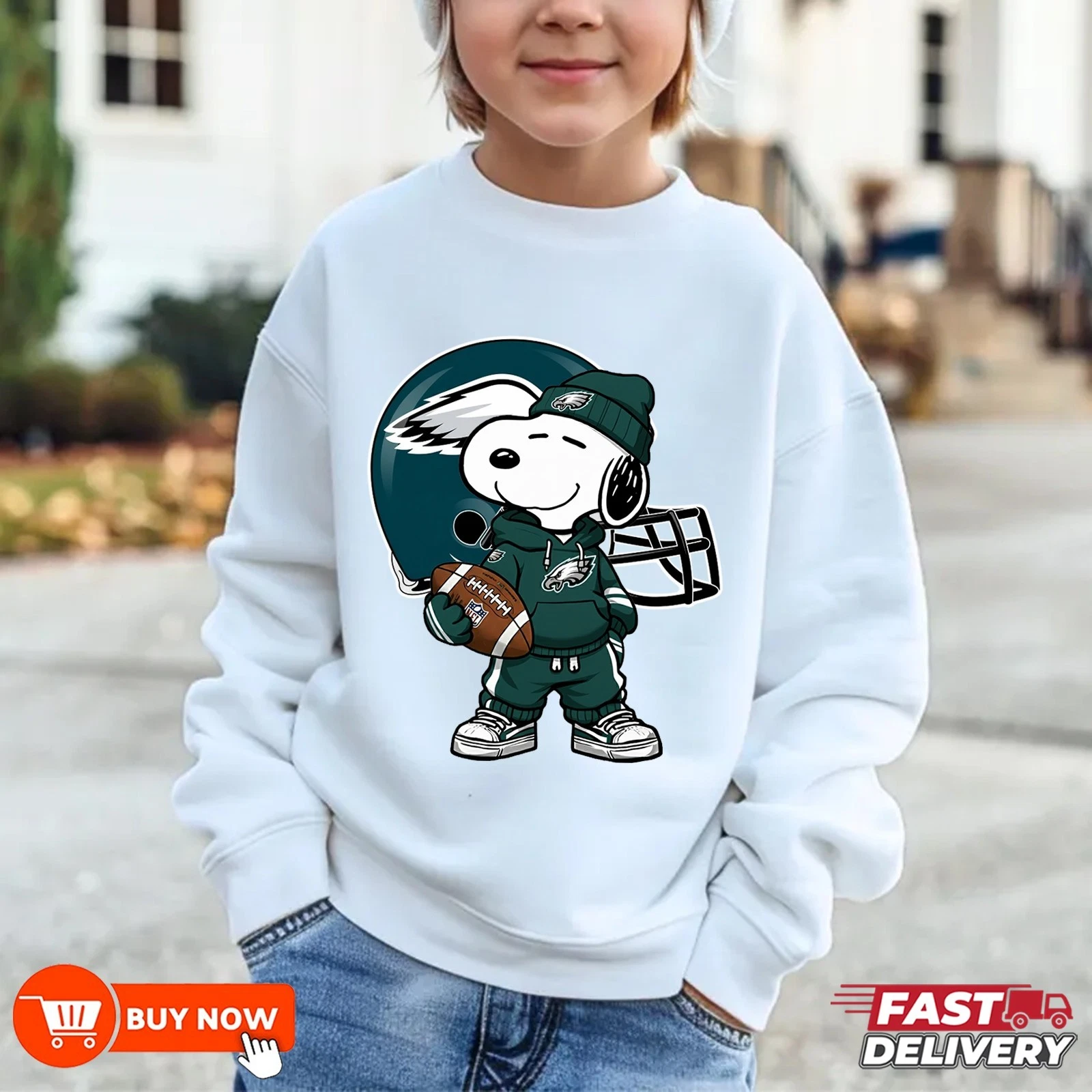 Philadelphia Eagles Football Sweatshirt