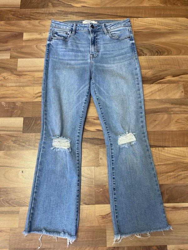 Hidden Jeans Raw Hem 28 Distressed &&