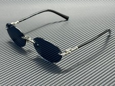 TIFFANY TF3104D 600180 Silver Blue Women's 56 mm Sunglasses