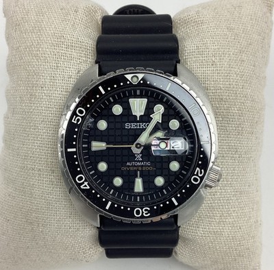 SEIKO Prospex SRPE93 Men's Sapphire Crystal Black Dial Stainless Steel Watch