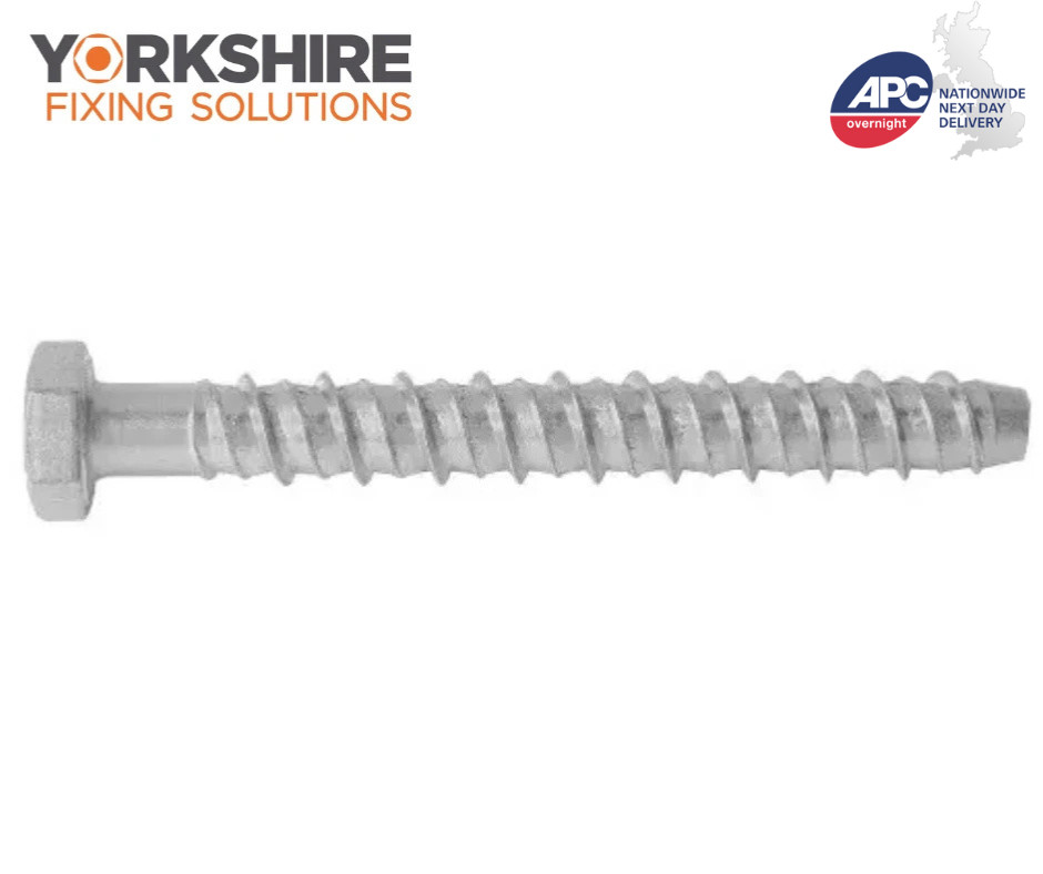 R-S1-LXH08090Z/10 Rawlplug Concrete Screw Bolt Hex Head 10pk