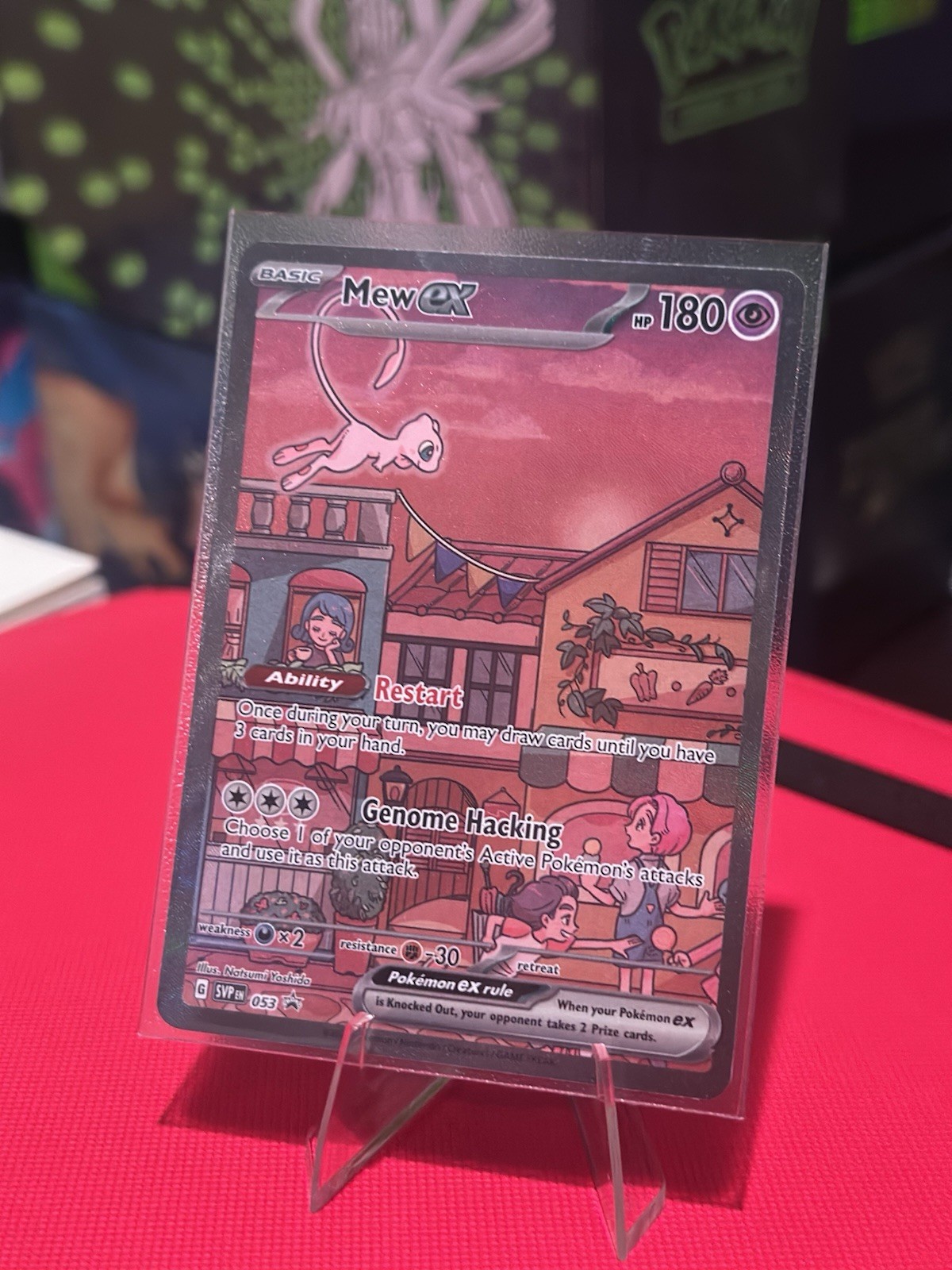 Mew ex 053 Sv: Scarlet & Violet Promo Cards Holo