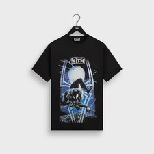 Marvel x Kith Black Spider-Man Symbiote Vintage Tee 2025 T-Shirt NEW Mens L