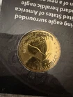 1927 - 24 Karat Gold Plated Standing Liberty Silver Quarter - .90 Fine w/ COA