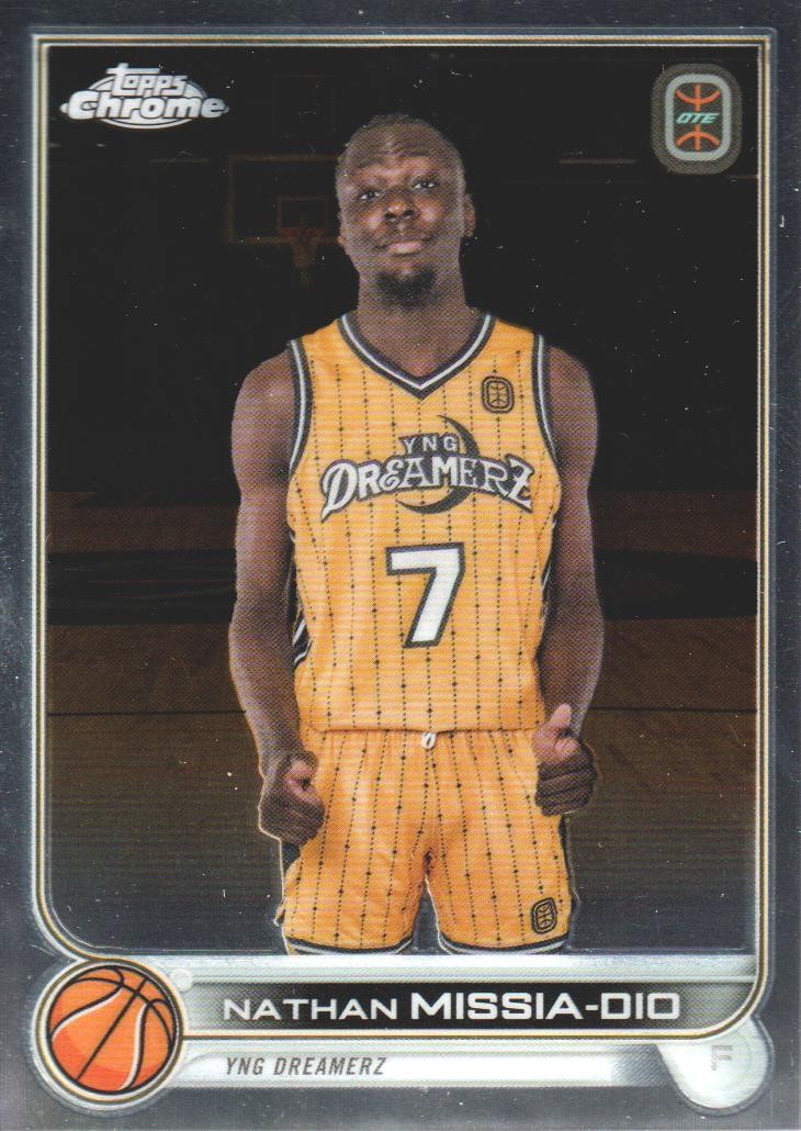 2022-23 Topps Chrome OT Elite Basketball #45 Nathan Missia