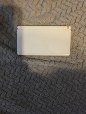 Nintendo DS Lite Handheld Console - White w/ Stylus Tested and Working