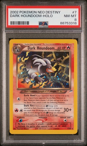 Dark Houndoom 7 - Neo Destiny Pokemon 2002