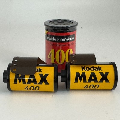 3 Pack Vintage Kodak GOLD Plus Color Print 35mm Roll Film 400 SPEED