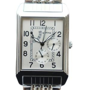 Sonne Watch Quartz Chronograph Rectangular Silver… - image 7