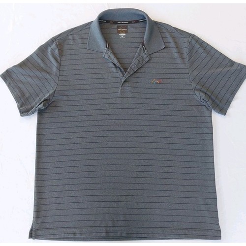 Greg Norman for Tasso Elba Five Iron Men's Gray Polo Golf Shirt - Size XL - Picture 1 of 4