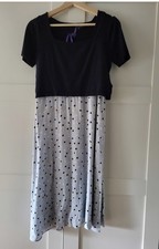Seraphine Spot Dress Maternity To Nursing - Size 6