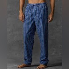 Polo Ralph Lauren Men s Harwich Plaid Pajama Pants Sz Large