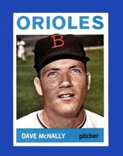 1964 Topps Set-Break #161 Dave Mcnally NR-MINT *GMCARDS*