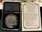 Danbury Mint American History D-Day 1940’s 1 oz .999 Fine Silver With COA