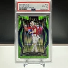 2024 Panini Select - Concourse Drake Maye Neon Green Shock Prizm /599 PSA 10