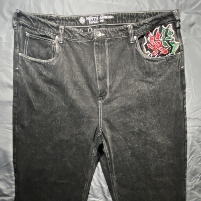 Ninth Hall Ambush Jeans Men 46 Black Baggy