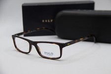 NEW POLO RALPH LAUREN RL 2152 5003 BLACK TORT AUTHENTIC EYEGLASSES W/CASE 52-17