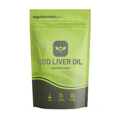 Lebertran 1000mg 180 Kapseln | Premium UK Made Supplement