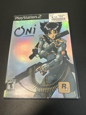 Oni (Sony PlayStation 2, 2001) PS2 - Complete CIB with Inserts Reg Card - Tested