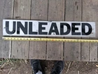Vintage Original Gasoline Station Pump Metal Sign - Regular Gas