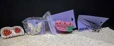 Claire s Hair Claw Clips Strawberry, Butterfly, Hearts, Black Cat NEW