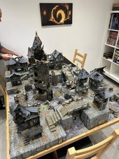 Large Ruined tower - Wargaming Terrain -Mordheim, Warhammer etc - 24 inch tall!