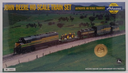 Juego de tren Athearn 04872 John Deere HO edición coleccionista MT/caja | Condition: New