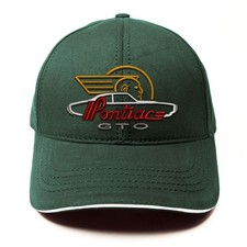 1970 Pontiac GTO With Vintage Pontiac Logo Embroidered Hat