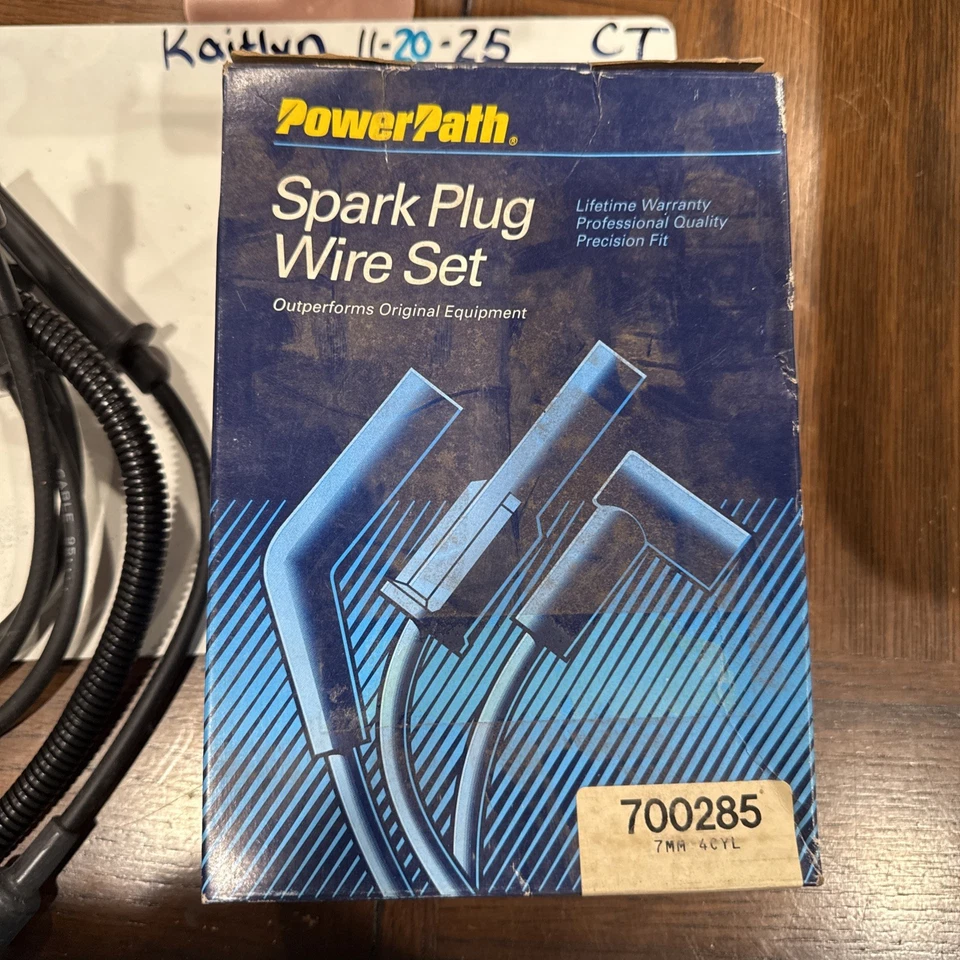 (1) Power Path 700285 4cyl Spark Plug Wire Set, Made In USA, Precision Fit - Image 2 of 3