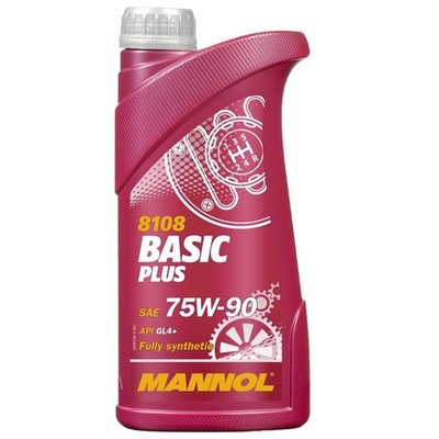 1L MANNOL 75W-90 BASIC PLUS GETRIEBEÖL 75W90 ÖL API GL-4+ GL4+ 501.50 MIL-L 2105