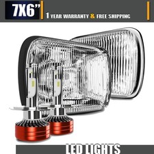 5x7 7x6 H6054 Housing for H4 9003 LED Offroad Fog Lights for Wrangler YJ XJ