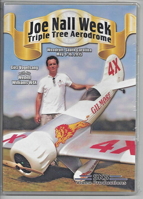 DVD of Joe Nall Week R/C Video of F-14 P40 B17 and Many More Aircraft