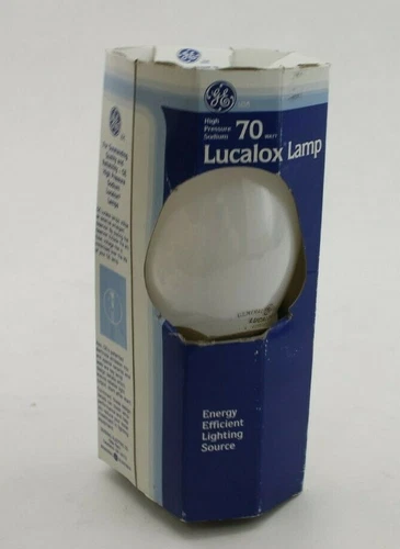 GE S62MF-70 LU70/D New Style High Pressure Sodium Bulb