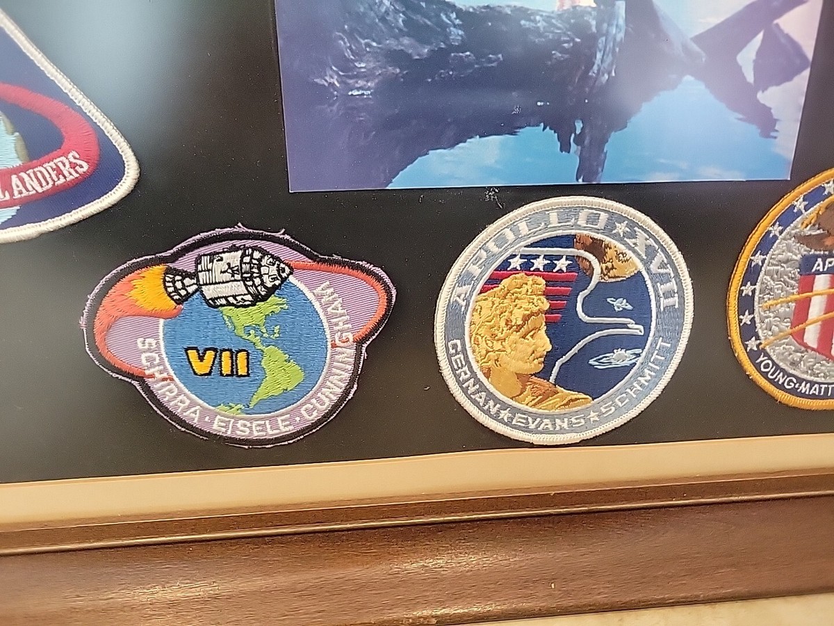 Nasa Apollo Mission Patch Set Apollo 178910111213 Apollo Program
