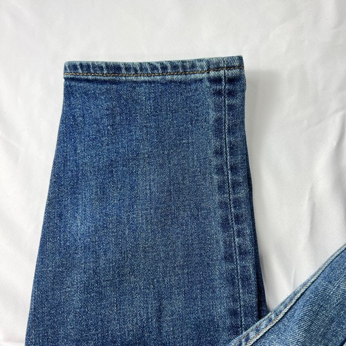 J.CREW Womens Selvedge Toothpick Denim Skinny Slim Leg Medium Wash Jeans Sz 27 - Picture 4 of 5