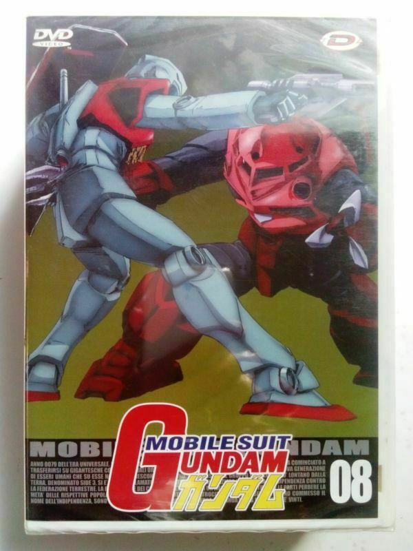 MOBILE SUIT GUNDAM 8 08 Dvd Nuovo