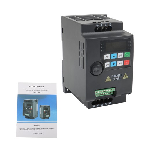 2.2KW VFD 220V 3HP 1 to 3 Phase Variable Frequency Drive Inverter New - Picture 3 of 17